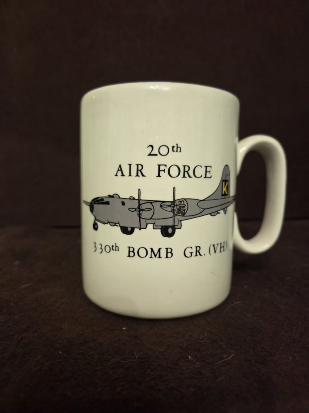 330th Bombardment Group VH‎ 20th Air Force Coffee Mug Cup Military Aeronautical